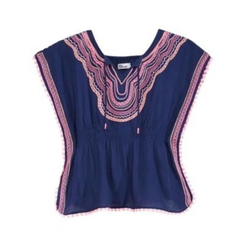 Epic Threads Embroider Caftan Top GL XL